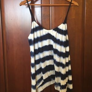 Tie-dye Zara tank top